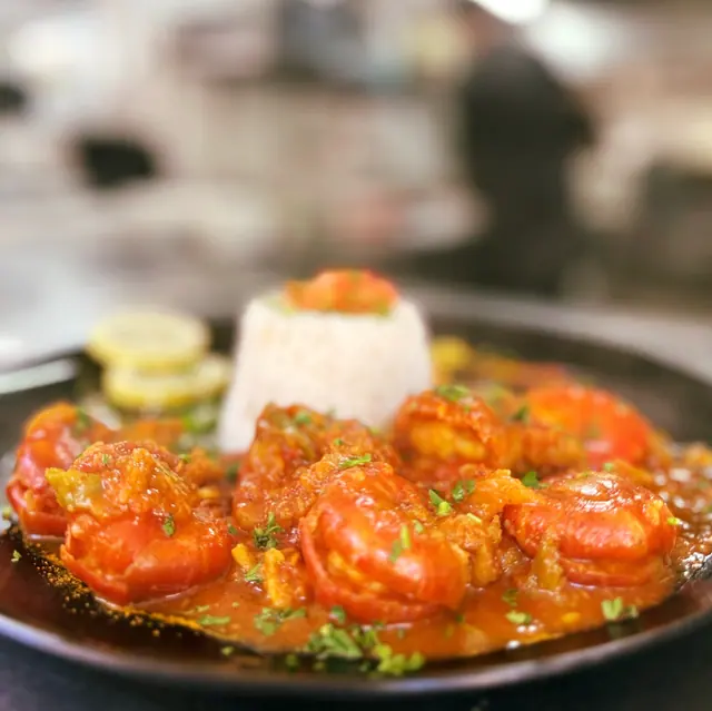 Cari de crevettes